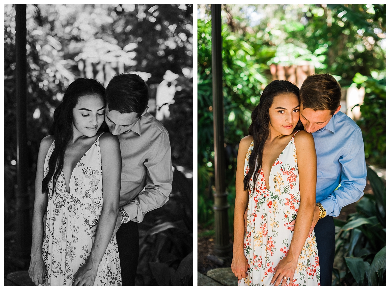 must have engagement photo, poses for couples, couple poses, wedding garden, garden wedding, garden engagement session, garden wedding photographer, sunken gardens, sunken gardens wedding, sunken gardens engagements