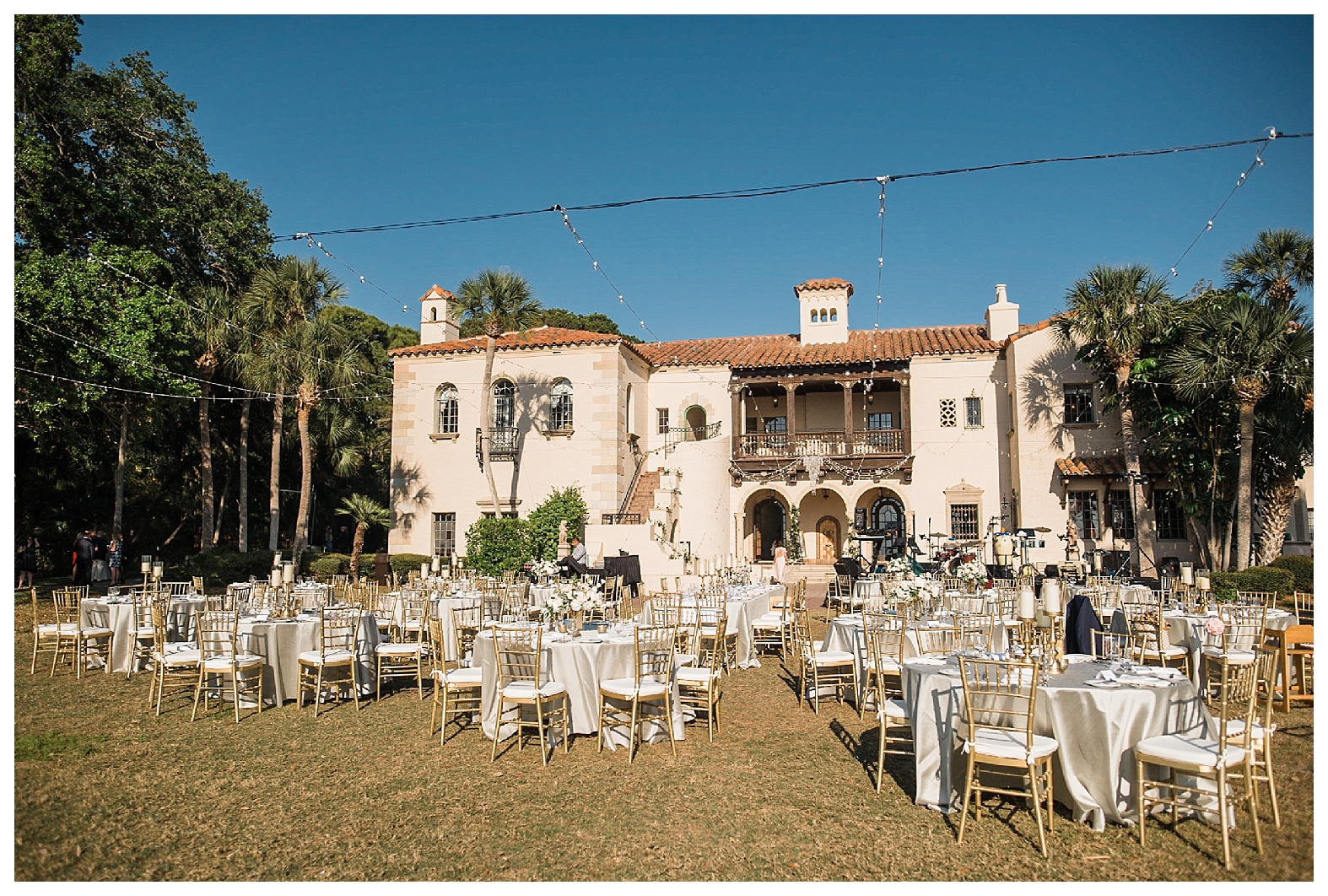 Wedding at Powel Crosley Estate - Sarasota Wedding Photographer, outdoor reception, outdoor reception set up, outdoor reception inspiration, outdoor reception, outdoor reception ideas