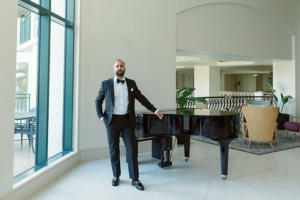 grand piano at wyndham grand rio mar in puerto rico